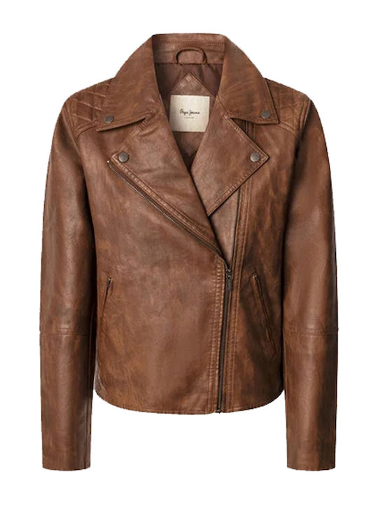 Women's Lifestyle Jacket for Winter Brown