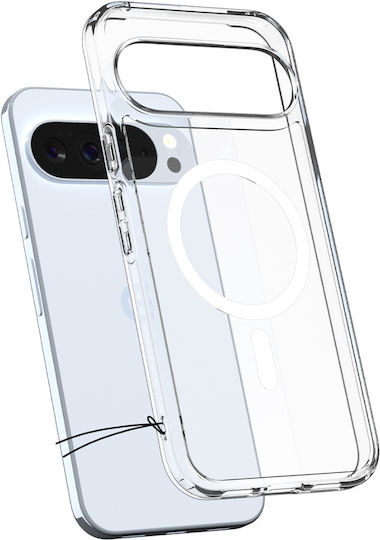 Spigen Ultra Hybrid MagSafe Back Cover Plastic / Silicone 2mm Clear/White (Google Pixel 10 Pro XL)