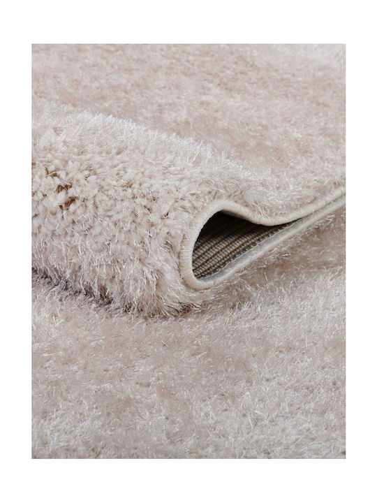 Madi Fuzzio Χαλί Ορθογώνιο Shaggy L. Beige 133x190cm