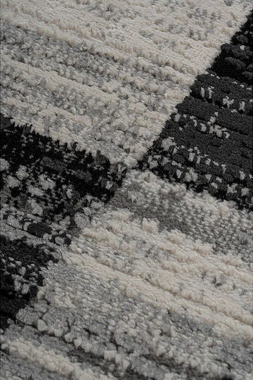 Beauty Home Serena Art 9839 Modern Bedroom Rugs Set Gray 9839-ΣΕΤ 3pcs