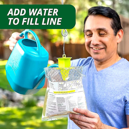 Fly Trap Bait – Waterproof Hanging Bag – M21.5xW20cm