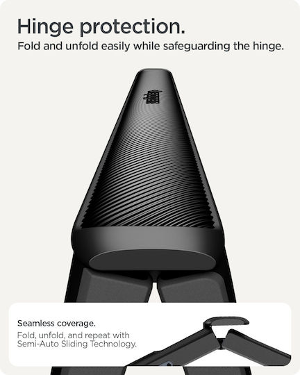 Spigen Slim Armor Pro MagSafe Back Cover Πλαστικό / Σιλικόνης Μαύρο (Google Pixel 10 Pro Fold)