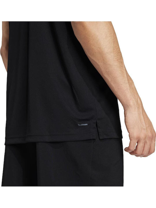 adidas Club Tennis JG0985 Ανδρική Μπλούζα Μαύρη