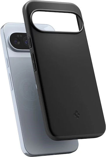 Spigen Thin Fit MagSafe Umschlag Rückseite Silikon 1.55mm Schwarz (Google Pixel 10 Pro XL)