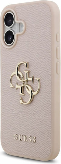 Guess Back Cover Σιλικόνης / Πλαστικό Ροζ (iPhone 17)