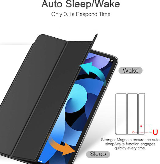 Husă Ultra Slim Pentru Honor MagicPad 3 13.3" 2025 Silicon TPU Smart Cover Neagră