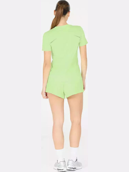 Damen T-Shirt Schnell trocknend Grün