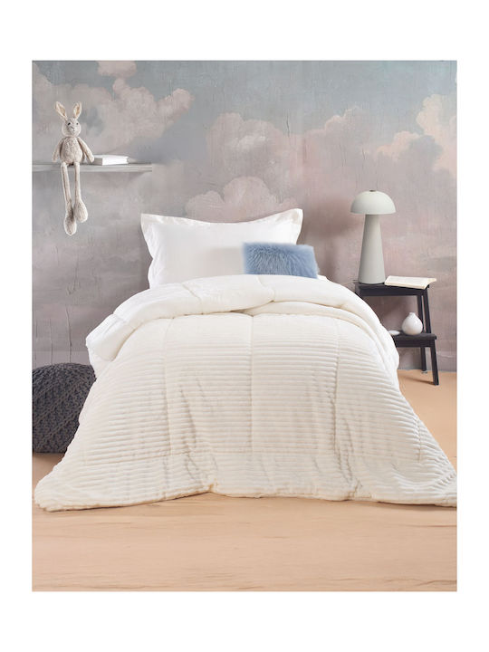 Rythmos Duvet Cover Single 160x220cm Etoile White 720 GSMGsm