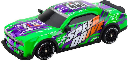 Lean Toys Remote Controlled Teleghidat Mașină Drift Verde