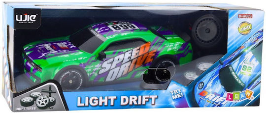 Lean Toys Remote Controlled Teleghidat Mașină Drift Verde