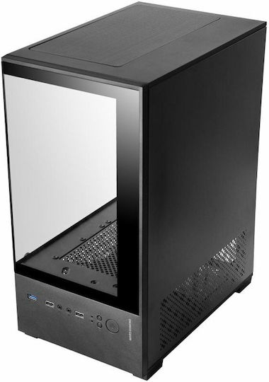 Mars Gaming MC-SE2 Gaming Midi Tower Computer Case with Side Window Black