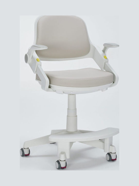 Desk Chair with Armrests Pink