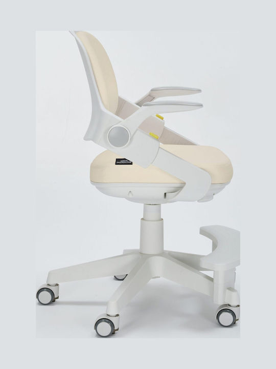 Desk Chair with Armrests Pink