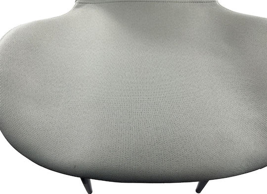 Rioja Dining Room Fabric Chair Sand/black 46x50x80cm