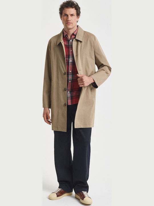 Langärmlig Flanell Hemd Geprüft Red