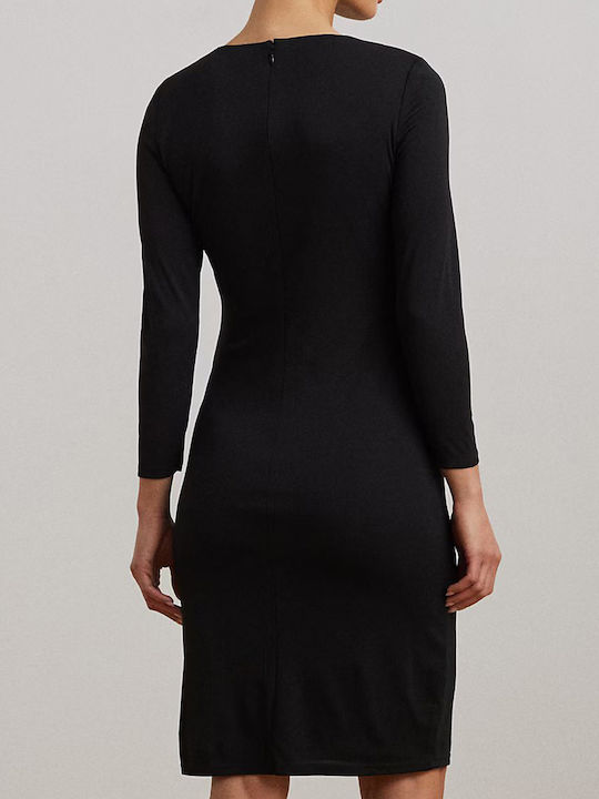 Midi Abendkleid Schwarz