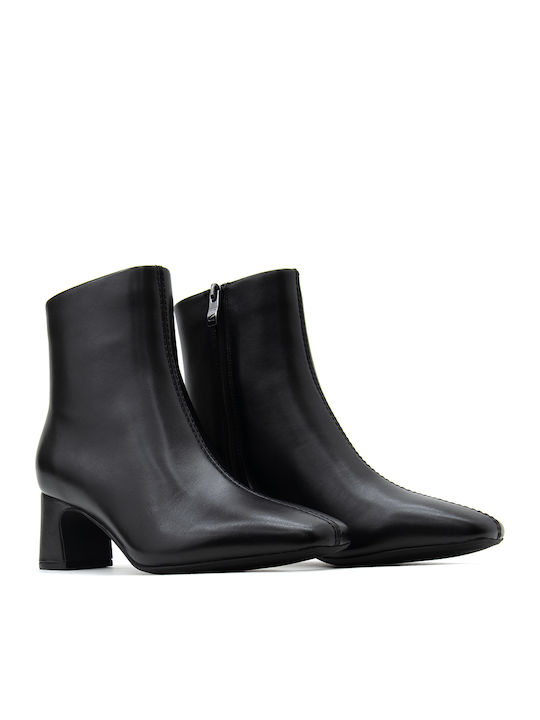 Fernie Leather Women's Ankle Boots Black