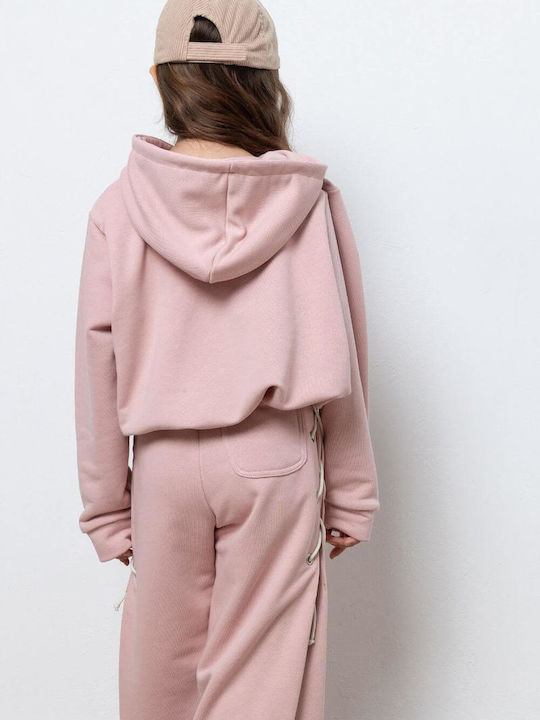 Kids Sweatpants Set Pink