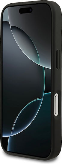 Mercedes-Benz Umschlag Rückseite Leder Schwarz (iPhone 17 Pro)