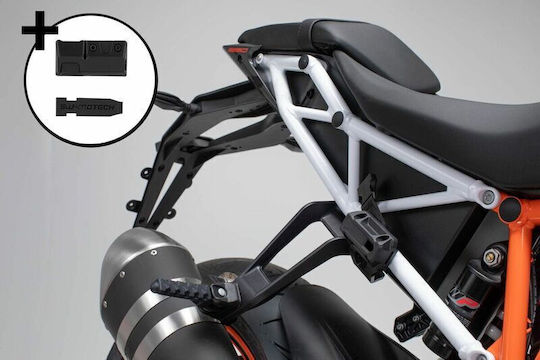SW-Motech Pro Blaze Σετ Σαμάρια Μοτοσυκλέτας σε Μαύρο Χρώμα