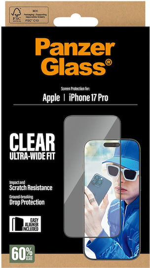 PanzerGlass Displayschutzfolie (iPhone 17 Pro, PanzerGlass)