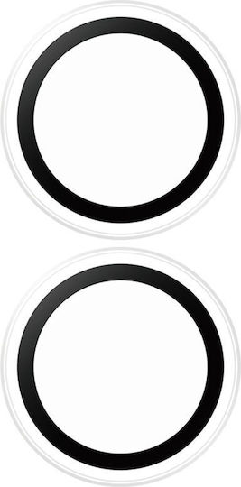 PanzerGlass Hoops Protectoare Pentru Camera Mobilă Tempered Glass Transparent Pentru iPhone 16 / 16 Plus