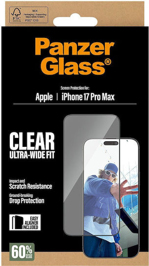 PanzerGlass Displayschutzfolie (iPhone 17 Pro Max, PanzerGlass)