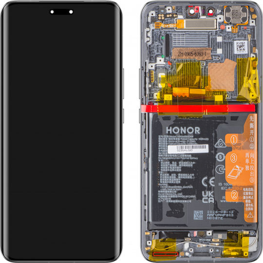 Honor O ecran cu Mecanism Tactil pentru Honor Magic6 Pro (Negru)