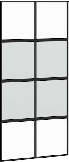 Vidaxl Sliding Door Set Material Black 102.5x205 Cm
