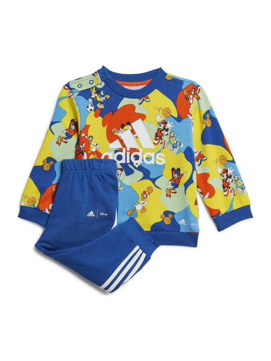 Kids Sweatpants Set Blue 2pcs Disney Mickey Mouse