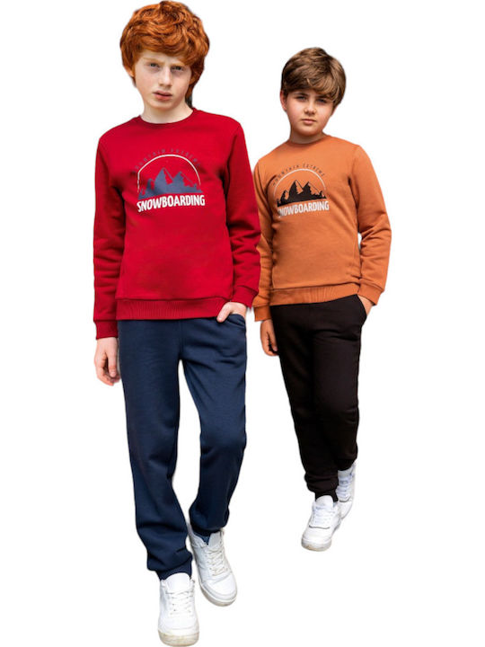 Kinder Sweatpants Set - Jogginganzug Bordeaux 2Stück