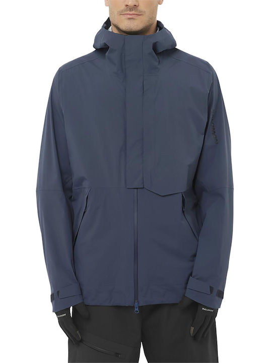 Sportjacke Wasserdicht Marineblau