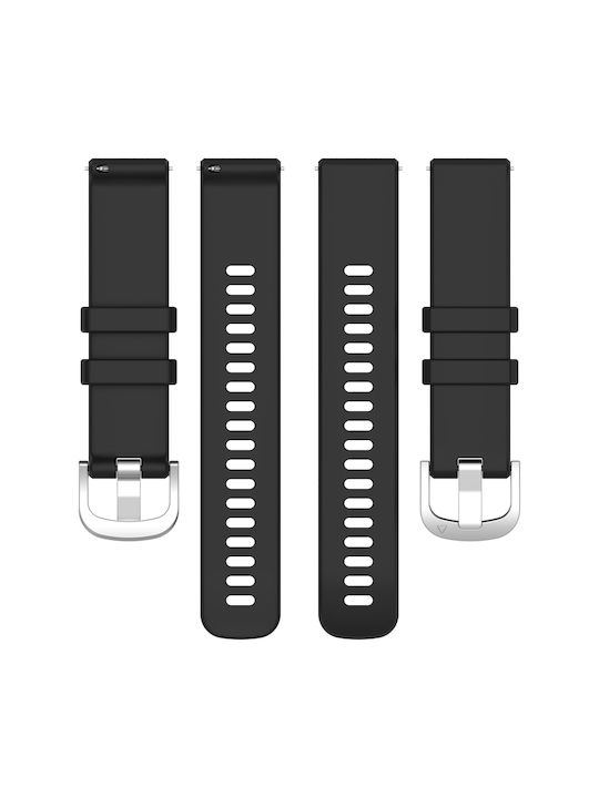 Λουράκι Σιλικόνης Μαύρο (Huawei Watch GT4 (41mm))