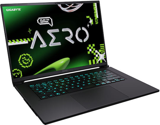 Gigabyte AERO X16 1TH93EE894AH 16" IPS QHD+ 165Hz (Ryzen AI 300 Series-7 350/16GB/1TB SSD/GeForce RTX 5050/W11 Home) Космическо сиво (US Клавиатура)