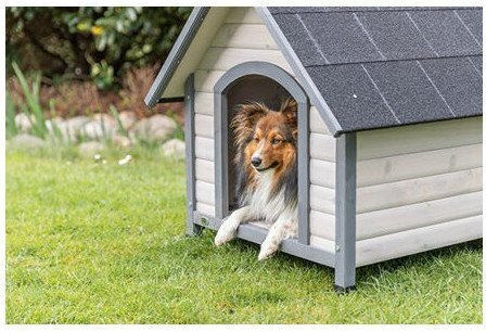 Trixie Hundehaus Außenbereich Gray
