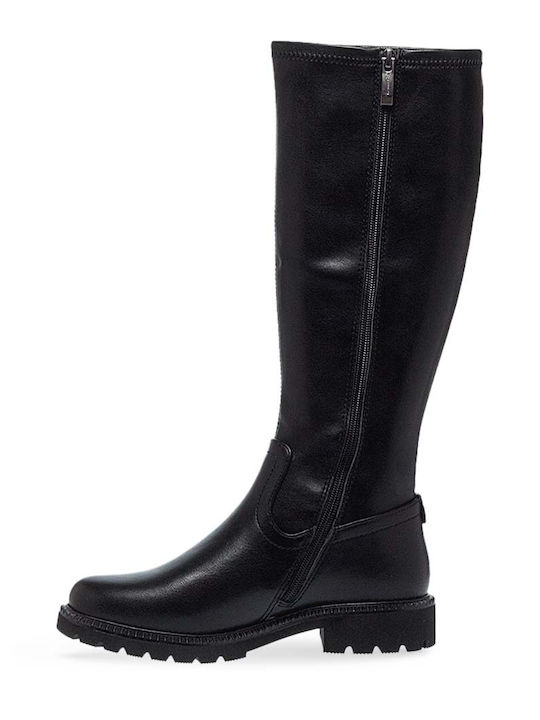 Women's Boots with Zipper Black