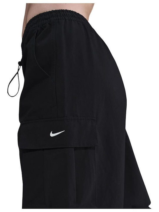Street Woven Cargo Pants Παντελόνι Φόρμας Μαύρο