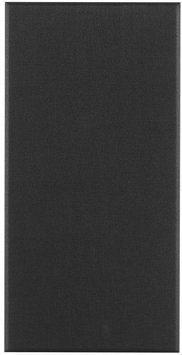 3D Wall Panels Adhesive Black 59.944x29.972cm 4 Pieces