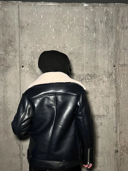 Γυναικείο Biker Jacket Μαύρο