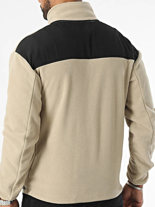 Ανδρική Ζακέτα Fleece Μπεζ
