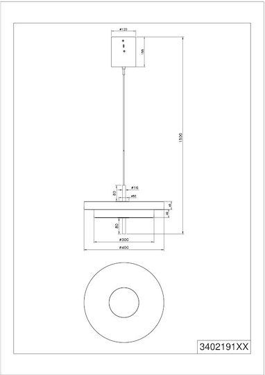 Trio Lighting Keaton Κρεμαστό Φωτιστικό Trio Lighting Keaton Κρεμαστό Φωτιστικό