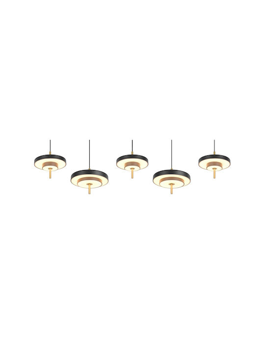 Trio Lighting Keaton Pendant Light Black