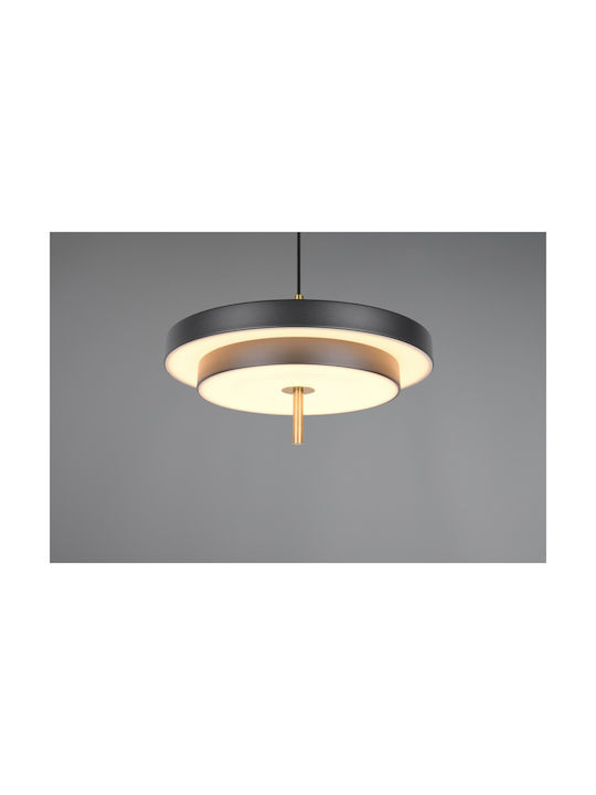 Trio Lighting Keaton Κρεμαστό Φωτιστικό Μαύρο