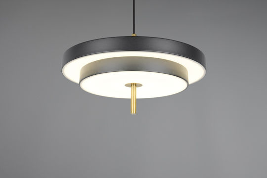 Trio Lighting Keaton Pendant Light Black