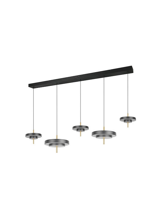Trio Lighting Keaton Pendant Light Black