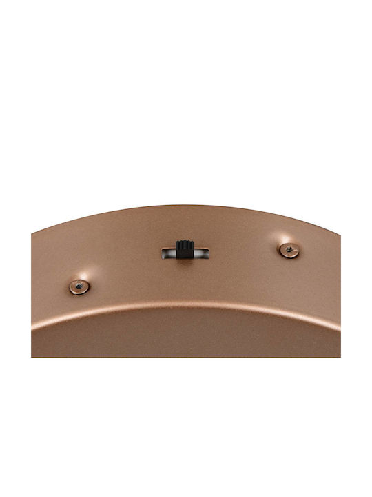 Trio Lighting Amador Κρεμαστό Φωτιστικό Καφέ