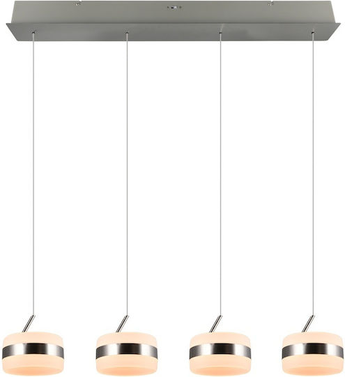 Trio Lighting Dios Pendant Light Silver