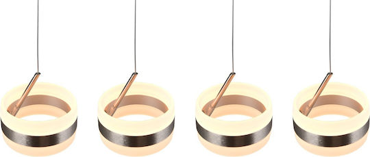 Trio Lighting Dios Pendant Light Silver