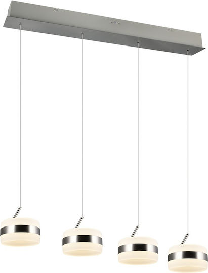 Trio Lighting Dios Pendant Light Silver