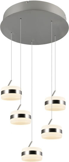 Trio Lighting Dios Pendant Light Silver